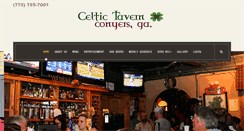 Desktop Screenshot of celtictavernconyers.com
